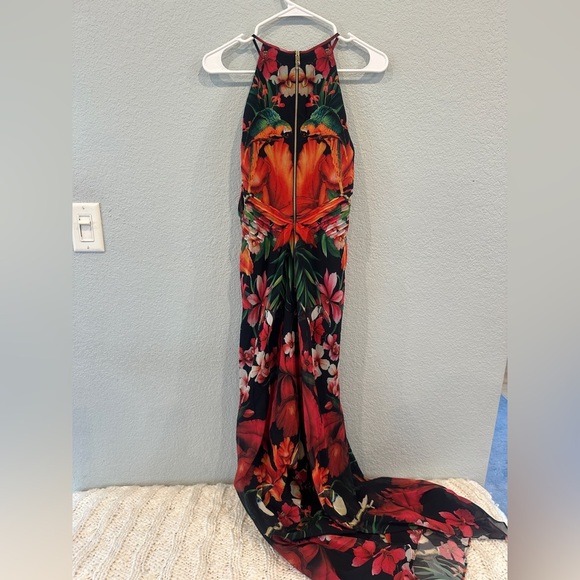 NWT Ted Baker London Mircana Toucan Maxi Dress Tropical - 2 - Picture 4 of 8